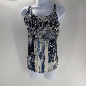 Vintage 80's Jazzercise top - Size Medium